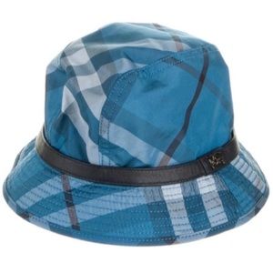 BURBERRY Woven Super Nova Check Bucket Hat